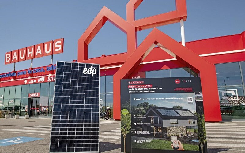 BAUHAUS España y EDP impulsan el uso de la energía solar en los hogares