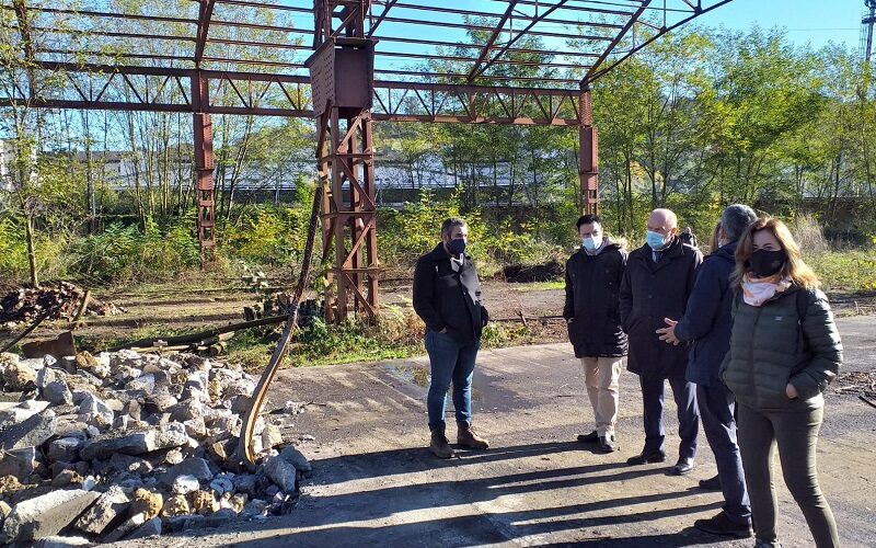 Las obras de restauración del suelo de los antiguos Talleres del Conde concluirán a principios de 2022
