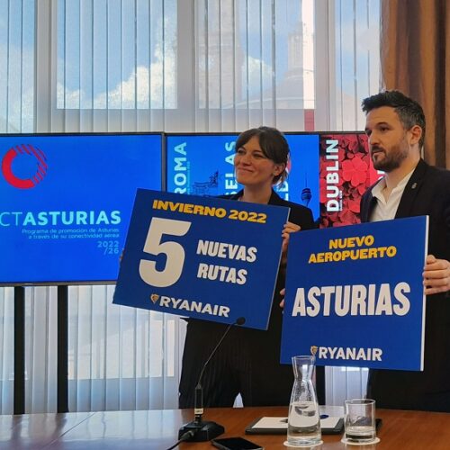 <strong>El programa de conectividad aérea del Principado materializa el regreso de Ryanair a Asturias</strong>