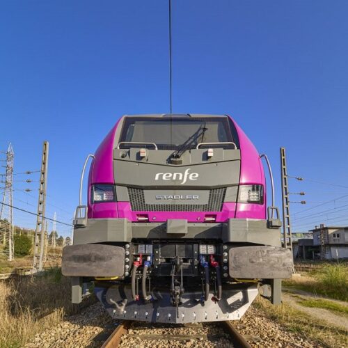 Primer viaje de las nuevas locomotoras ‘Cero CO2’ de Renfe Mercancías en Asturias
