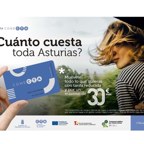 La nueva tarjeta CONECTA Asturias entra en servicio