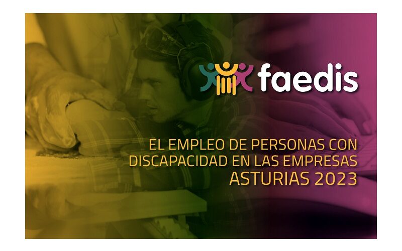La Fundación Faedis publica un estudio sobre la situación del mercado laboral para las personas con discapacidad