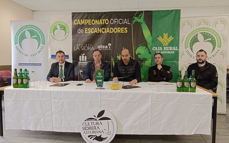 Presentada la XXXI edición del Campeonato Oficial de Escanciadores de Asturias