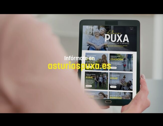 La campaña ‘Asturias puxa por las cosas que te importan’ informa de las medidas destinadas a ayudar a las familias asturianas