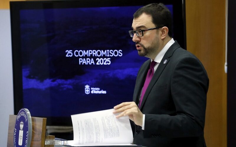 25 compromisos del gobierno del Principado de Asturias para el año 2025