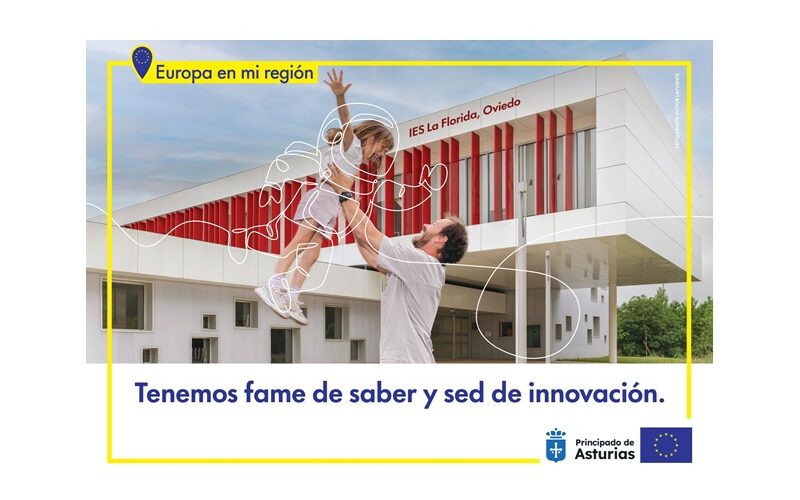 Asturias es protagonista de una campaña de la Unión Europea para destacar el valor de los fondos comunitarios