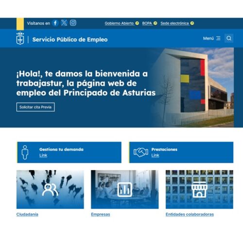 Trabajastur se renueva para permitir a los usuarios un acceso más rápido e intuitivo