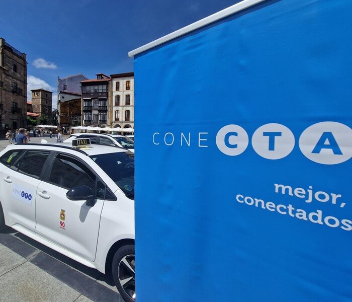 La funcionalidad CONECTA TAXI permite reserva de taxis a través de la plataforma CONECTA