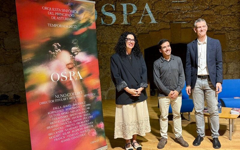 La OSPA presenta una ambiciosa temporada 2026-2027 con 17 conciertos de abono