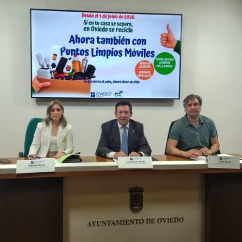 Oviedo estrena los Puntos Limpios Móviles