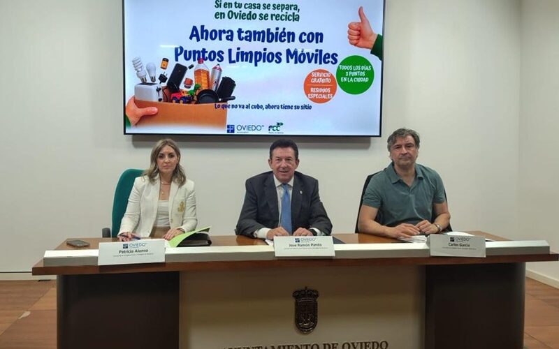 Oviedo estrena los Puntos Limpios Móviles